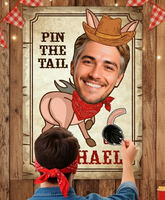 Western Pin The Tail On The Donkey